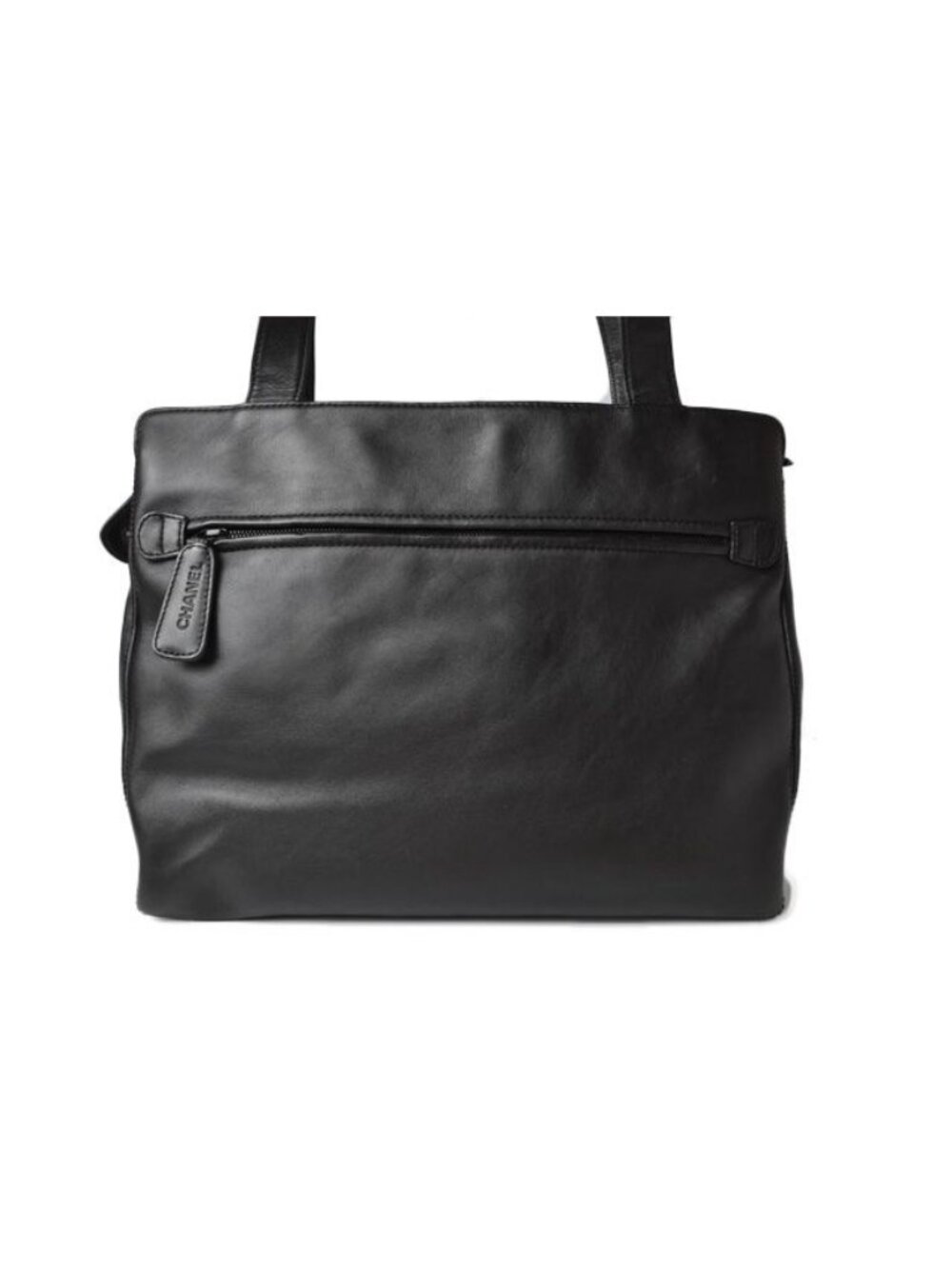 Chanel Tote A4 Lamb Leather Black - Picture 9 of 9